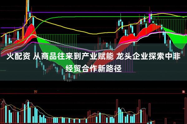 火配资 从商品往来到产业赋能 龙头企业探索中非经贸合作新路径